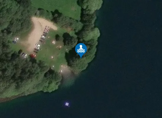 Satellite image of SCHLUENSEE KOSSAU