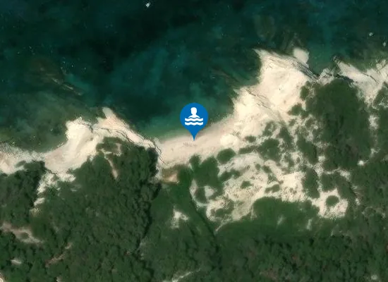 Satellite image of Cala del Francés