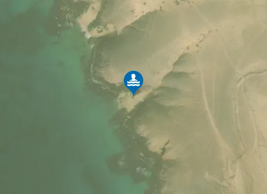 Satellite image of Caletón de San Marcial