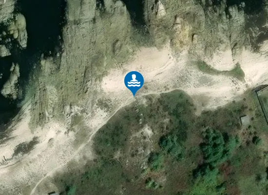 Satellite image of Praia do Porto das Caramuxas