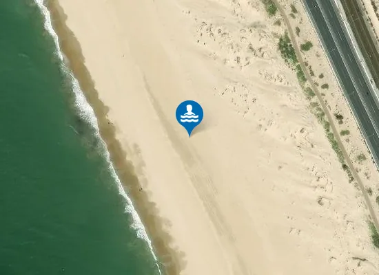 Satellite image of Playa del Chato