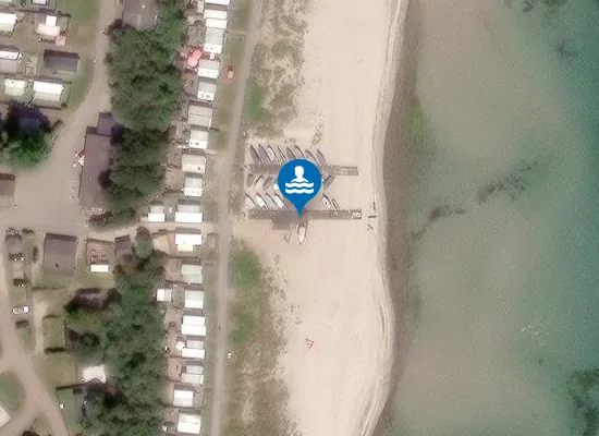 Satellite image of OSTS SCHUBY STRAND AM CAMPINGPLATZ