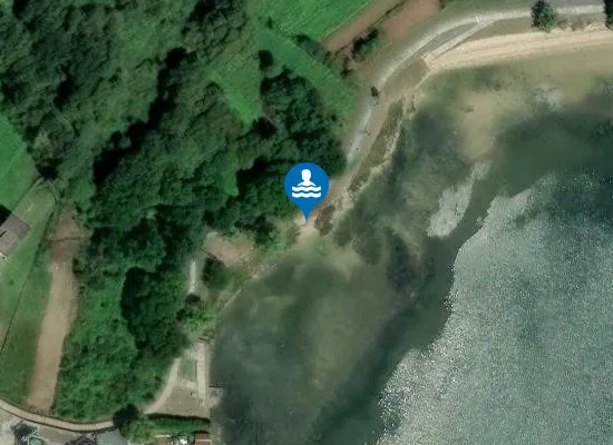 Satellite image of Praia dos Vimbios