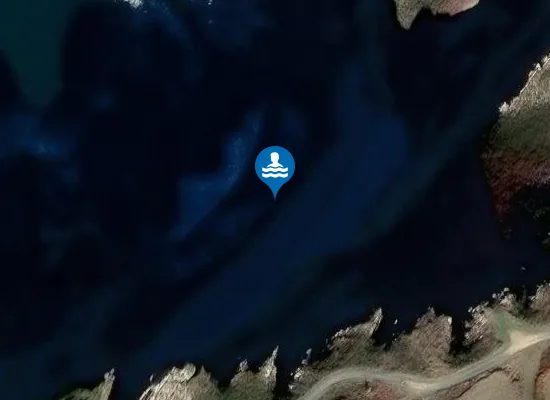 Satellite image of Playa de la Barca