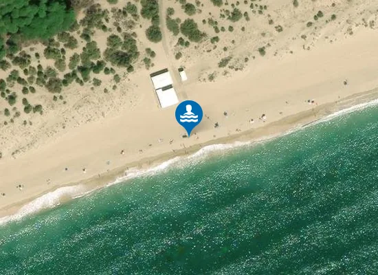 Satellite image of Playa Central