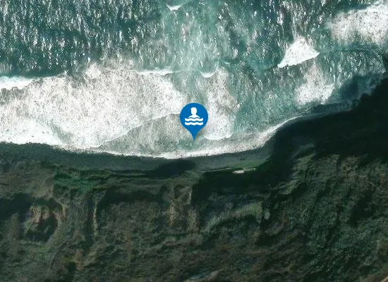 Satellite image of Playa de la Fajana