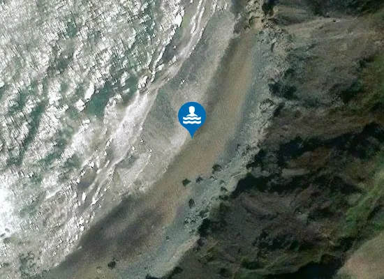 Satellite image of Playa Carnera