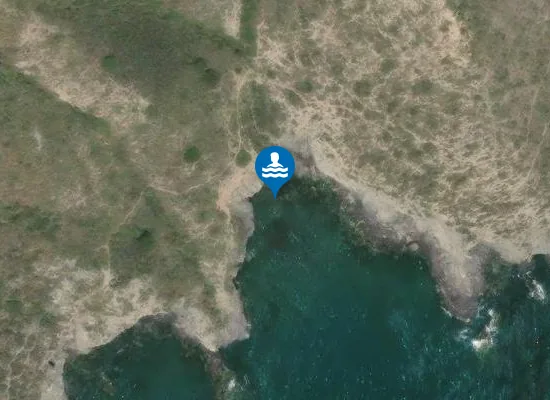 Satellite image of Cala del Muerto