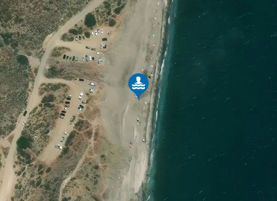 Satellite image of Cala de Bordenares