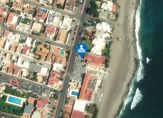 Satellite image of Playa del Palmeral