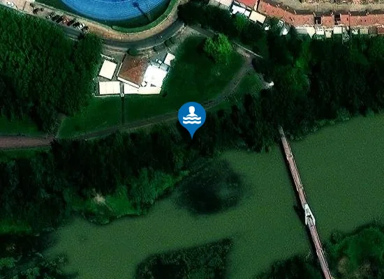 Satellite image of Playa del ebro