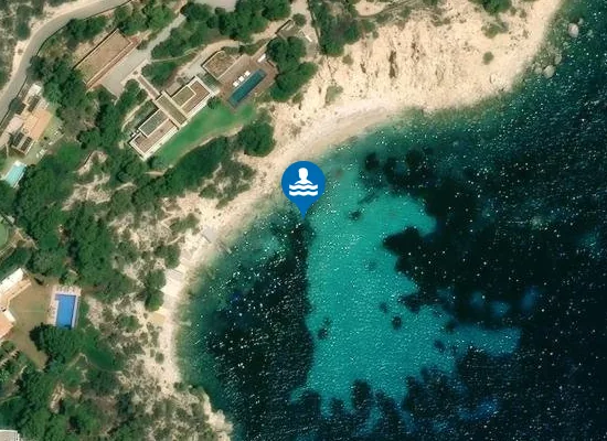 Satellite image of Platja de S'Esqueneta Arenesta