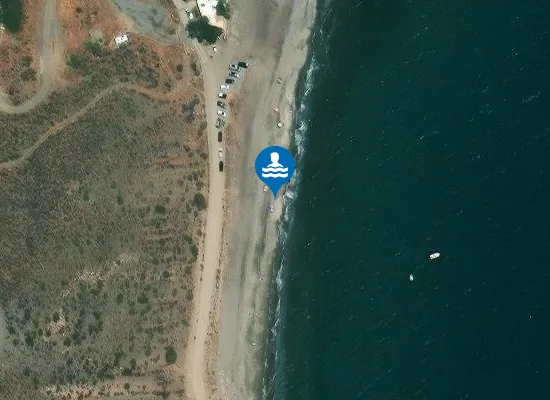 Satellite image of Playa El Perulejo