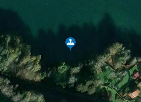 Satellite image of Praia do Cura