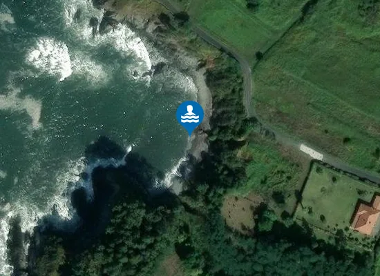 Satellite image of Praia de Coído