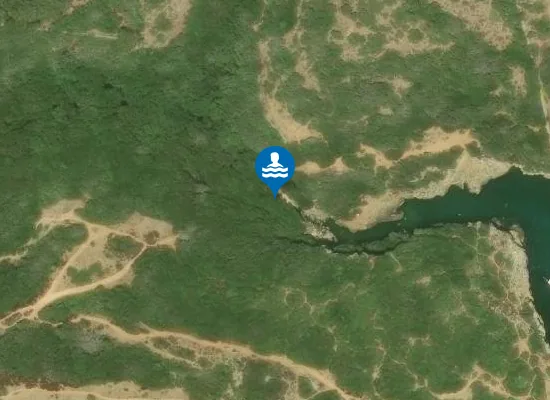 Satellite image of Cala Rafalet