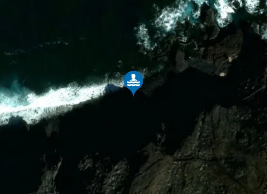 Satellite image of Playa Los Llanillos