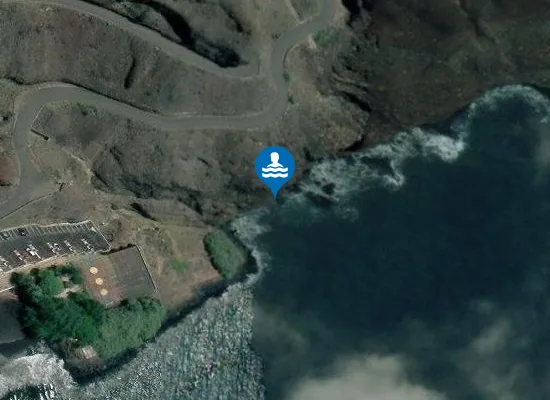Satellite image of Playa Fea