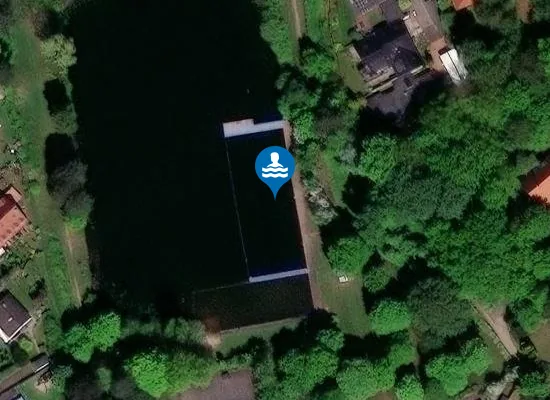 Satellite image of BADESEE WESTERROENFELD BADEANSTALT