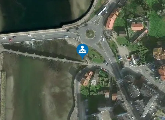 Satellite image of Praia de entrepontes