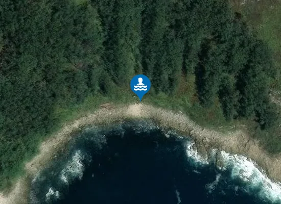 Satellite image of A Area Vella