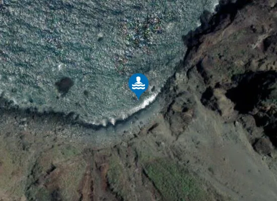 Satellite image of Playa del Draguillo