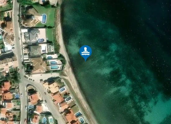 Satellite image of Playa de El Chinarral
