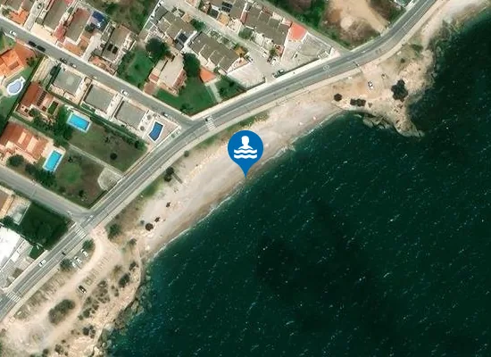 Satellite image of Cala del Fondo de Bola