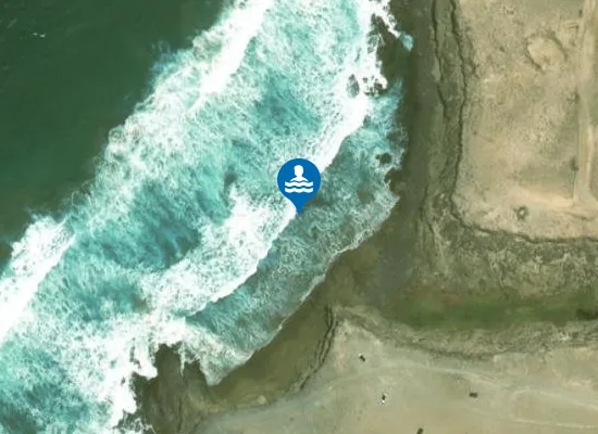 Satellite image of Playa de Tebeto