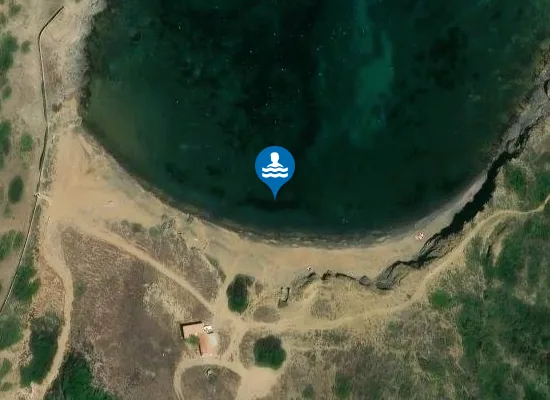 Satellite image of Cala Mica
