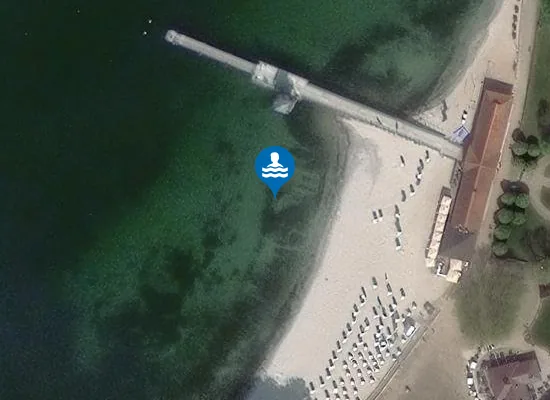 Satellite image of OSTS GLUECKSBURG STRAND