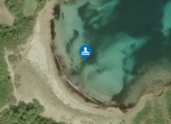 Satellite image of Cala Sa Torreta
