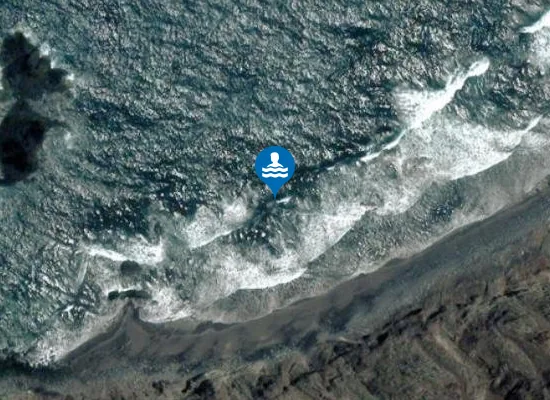 Satellite image of Playa de Benijo