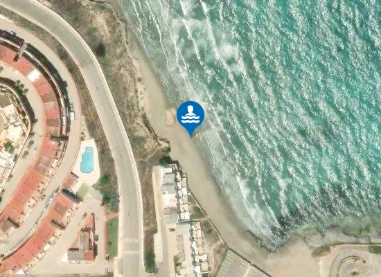 Satellite image of Playa de Monteblanco
