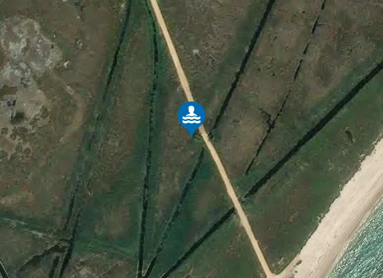Satellite image of Platja Natural del Prat