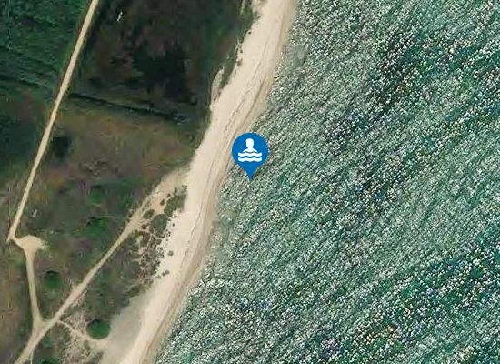 Satellite image of Platja del Cudolar