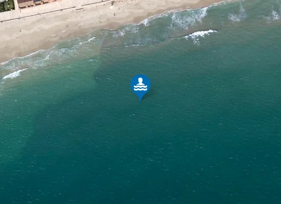 Satellite image of Platja d'Altafulla