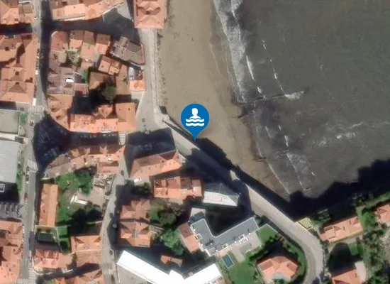 Satellite image of Playa de La Ribera