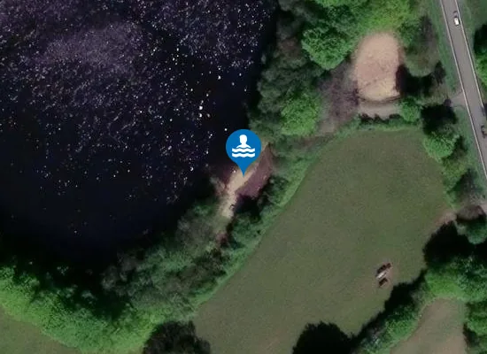 Satellite image of HAVETOFTER SEE HAVETOFT GEMEINDEBADESTELLE