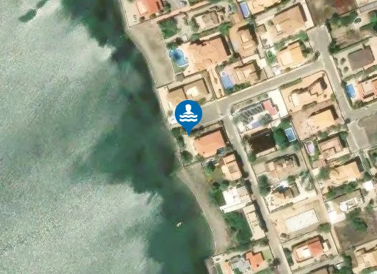 Satellite image of Playa Lebeche