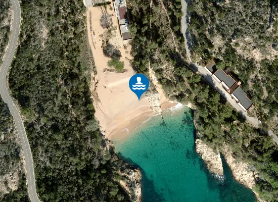 Satellite image of Cala Pola