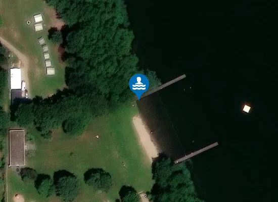 Satellite image of BORNHOEVEDER SEE BORNHOEVED