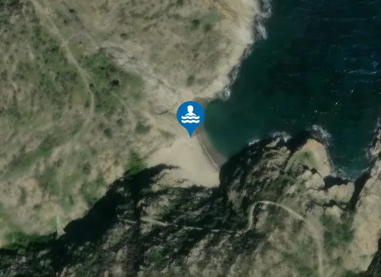 Satellite image of Platja de sa Sabolla