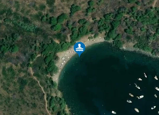 Satellite image of Platja de la Rostella