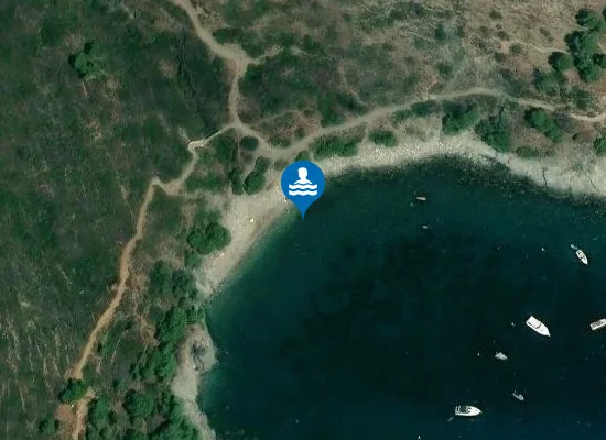 Satellite image of Platja de la Murtra