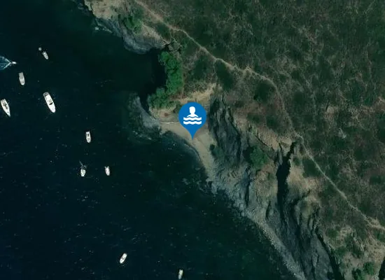 Satellite image of Platja de la Llumenera