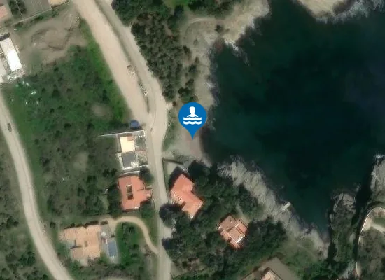 Satellite image of Platja d'en Ballesta