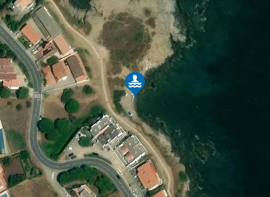Satellite image of Platja d'en Pere Esteve