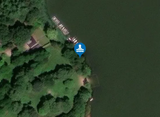 Satellite image of NEVERSDORFER SEE LEEZEN SEESTRASSE