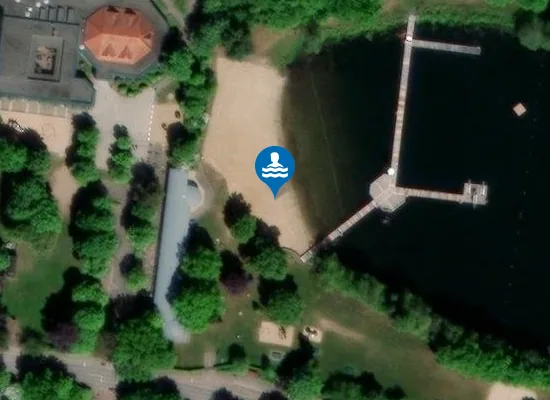 Satellite image of BECKERSBERGSEE HENSTEDT ULZBURG BADEANSTALT